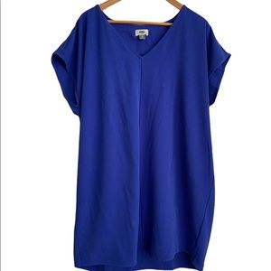 Cobalt Blue Mini Dress- Old Navy size XL